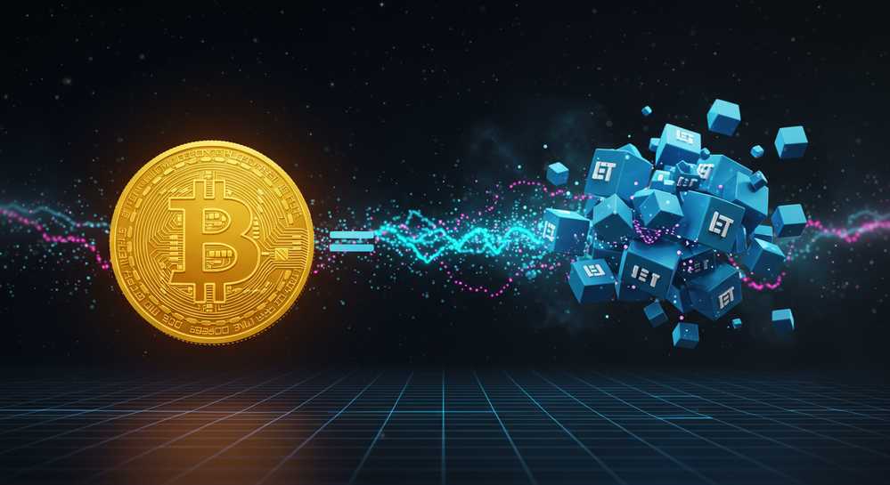Why the IBIT to BTC ratio changes over time